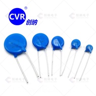 Bekalan dalam stok jenama CVR 07D220K varistor 22V pin pic 5mm biru mesra alam