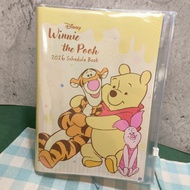 2026 Pooh A5 New Year's Eve Diary With Zipper Bag Disney Planner Weekly 115 Years Notepad Notebook S