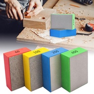 【Ilisland】4Pcs Diamond Hand Polishing Pads Tile Glass Abrasive Grinding Block Pad Stone Marble Ceram