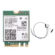 TelDaykemei 5473Mbps WiFi 6E 802.11ac/ax Intel AX210 Bluetooth 5.3 M.2 2230 Key E Network Card 2.4G/