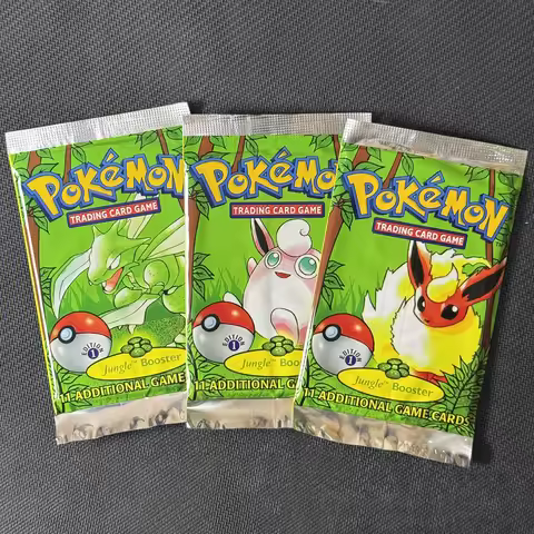 Pokemon Proxy Jungle Booster Pack Classic 1ST Edition Flareon/Wigglytuff/Scyther 11 Cards/Pack TCG C