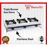 Dapur Gas Butterfly 3 Tungku