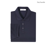 Guy Laroche เสื้อโปโลแขนสั้นสีดำ คอปก ใส่สบาย ระบายอากาศได้ดี ทรง Extra FIT รุ่น BKL6314W5BL