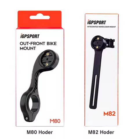 IGPSPORT Bicycle Handlebar Extended Bracket M82 Bike Headlight Mount Bar Cycling Computer For Garmin