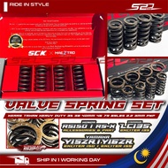 Valve Spring Set SCK Racing RS150R RS-X Y15 Y16 LC135 Hardness Keras Tahan Heavy Duty 35 38 40MM 46 
