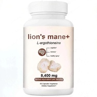 Lion Mane Mushroom+L-Lipoic Acid Vegetarian Capsules 60 Capsules, Containing Lion Mane Mushroom Diet