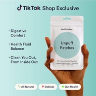 Kind Patches, Unpuff Patches, 30 Tummy Comfort Patches: Support Digestive Comfort, Fluid Balance, Ve