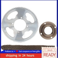 Newlanrode Electric Scooters Chain Set 25H Four-Hole Crankset + Gearless