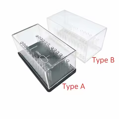 High Quality Dental Rectangular Archwire box Acrylic Dispenser Placing Box Holder fit Orthodontic Ar