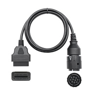 For BMW Motorcycles Motobikes ICOM D 10 Pin Cable ICOM-D For BMW Auto Moto OBD 2 OBD2 Connector ODB2