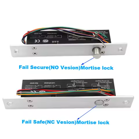 Electric Lock Magnetic Output with Time delay DC 12V Fail Safe fail Secure Bolt Mortise Door NC/NO E