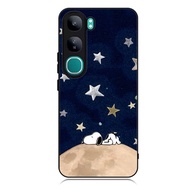 Case Casing hp Vivo V50 V40 Lite, Y29 28 19S 18 17 15 12 iQoo Z9X TPU Rubber Snoopy RK439