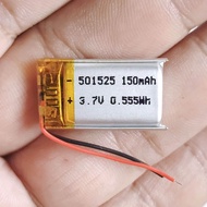 3.7v 150mah  501525 Li-Po li ionแบตเตอรี่ สำหรับMp3 MP4  กล้องติดรถยนต์