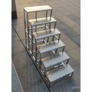 Step Ladder Mobile Ladder Stair Climbing Ladder Household Staircase Industrial Step Three-Step Step 