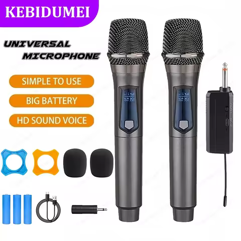 2.4G Handheld Microphone Wireless Microphone Rechargeable Microphone Multi-Microphone Kits For Karao