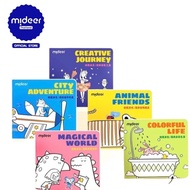 Mideer มิเดียร์ Coloringbook สมุดภาพระบายสีสำหรับเด็ก MD4214-4218
