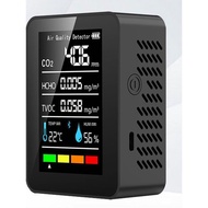 Huge Markdown Portable Carbon Dioxide Detector Air Quality Detector Detector Temperature Humidity Co
