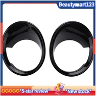 【BM】Front Fog Lights Lamp Frame Ring Cover Trim Fit for BMW X1 F48 2016-2019 Accessories