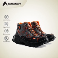 Ready JT Eiger Adventure - Sepatu Boots Ujung Besi Best Seller Sepatu Safety Boots Pria Kerja Proyek