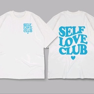 230gsm Self Love Club Oversized T-Shirt Cotton