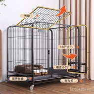 Dog Cage Dog Cage Golden Retriever Rabbit Cage with Toilet Indoor Small Dog Medium Dog Wholesale Ted