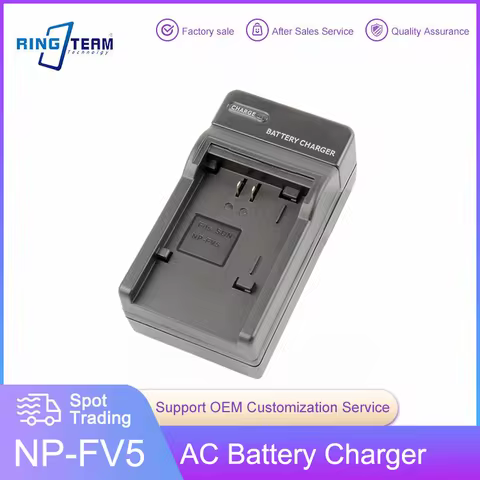 NPFV5 NP FV5 NP-FV5 Battery Charger for RICH HD-900 HD-560S Camera DV666 Hi-39 AC Charger Winait Vid