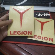 Lenovo legion sticker embossed for computer laptop gaming