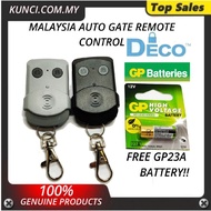 DECO REMOTE CONTROL AUTOGATE MALAYSIA 330/433MHZ