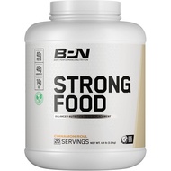 BARE PERFORMANCE NUTRITION, BPN Strong Food Complete Nutrition Meal Replacement, Cinnamon Roll