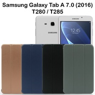 ส่งฟรี เคส เคสฝาพับ  สำหรับ ซัมซุง แท็ปเอ7 2016 ที285  Smart Cover For Samsung Galaxy Tab A 7.0  2016 T285
