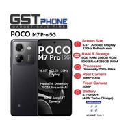 Poco M7 Pro 5G (12GB+12GB Extended Ram+512GB Rom) (Original Malaysia Set) With Premium Gift