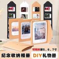 Taiwan Shipment-Unified Commemorative Storage Album Blank Hand-Painted Work Design Display Folding I