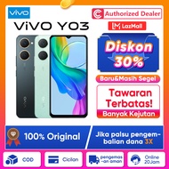 Vivo Y03 4/128GB 4/64GB Garansi Resmi Original Handphone Vivo Terbaru Gratis Ongkir