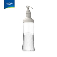 乐唯诗 玻璃油壶调料罐防漏油瓶小油罐家用酱油瓶香油醋瓶 乐妙油壶【灰白 500ml】