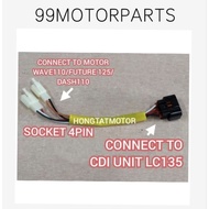 CDI CONVERTER SOCKET - LC 135 > PNP > WAVE 110 DASH 110/ FUTURE 125 WAVE DASH 110 / WAVE 110 RS wave
