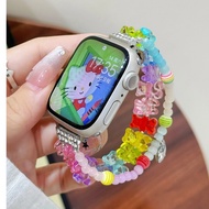 Little Bear Candy Watch Band for A-pple Series10 9 Watch Band 876543211   Se, se2, Ultra i watch str