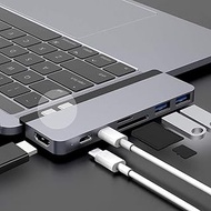 Hyper GN28B HyperDrive Duo 7-in-2 USB-C 3.1 Hub, Grey