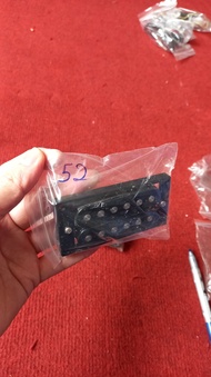 1 Bộ Pickup Đôi Humbucker Màu Đen + Khung Vít Cho Đàn Guitar Điện