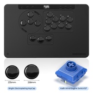 [pretty -A]668899✩✫✬ Haute42 HautePad X Hitbox Leverless Controller Arcade ต่อสู้ไม้สําหรับ PC/PS4/P