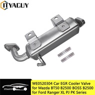 คูลเลอร์อีจีอาร์วาล์วสำหรับ Mazda BT50 B2500เจ้านาย B2500 2.5L 3.0L เทอร์โบสำหรับรถฟอร์ด XL PJ PK ซี