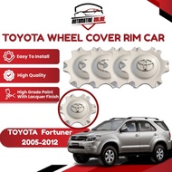 1/4 Pcs Toyota Fortuner 2005-2012 alloy wheel cover (4260B-0K020) Silver Center Caps Car Wheel Hub C