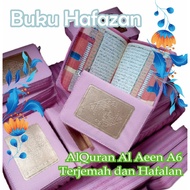 Small Al Quran Pocket A6/Al Quran Memorizing A6 Translation/Mushaf Memorizing Translation A6 Size/Pocket Quran Memorizing By haji Al Aeen - Al Qosbah