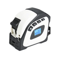 2in1 Laser Rangefinder 5m Tape Measure Ruler LCD Display with Backlight Distance Meter Building Meas