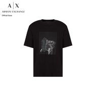 AX Armani Exchange เสื้อยืดผู้ชาย รุ่น AX 6DZTLD ZJ9JZ1200 - สีดำ