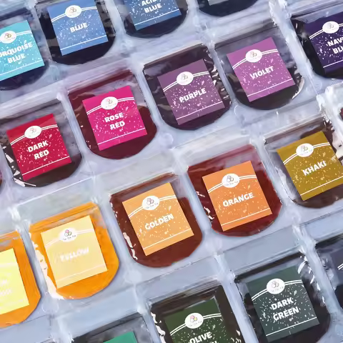 24 Color 10g Fabric Dye Powder DIY Tie Dye Color Change Free Cooking Dye For Fabric Bag Clothes Suit