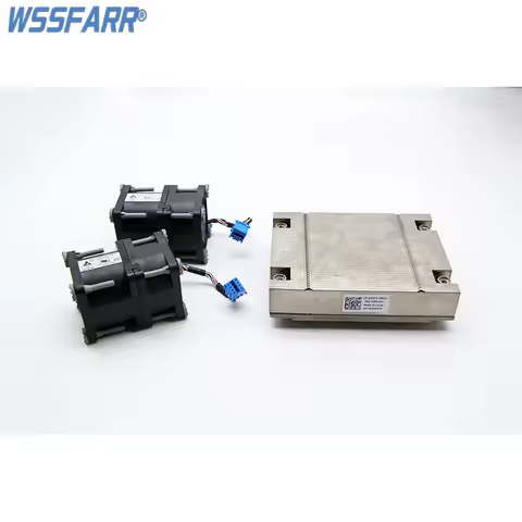 Original For Dell PowerEdge R430 Heatsink 02FKY9 2FKY9 Server Cooling Fan 0HR6C0 HR6C0 0G8KHX G8KHX 