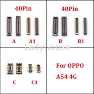 2Pcs New LCD Display FPC Connector / USB Charger Charging Contact Plug Battery Connector For OPPO A5