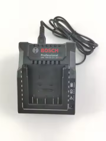 Bosch 18V Original Lithium Battery Charger GAL18V-20 (II), Bosch 18V Power Tool Charger, 2 A, No Car