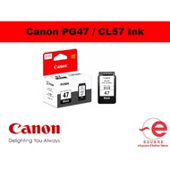 Canon PG47 (Black) / CL57 (Colour) Ink Catridge