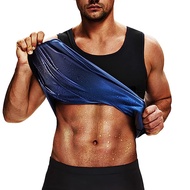 hot【DT】 Sauna Shapers Men Workout Sweat Enhancing Top Shapewear Waist Trainer Trapping Fitting Shirt